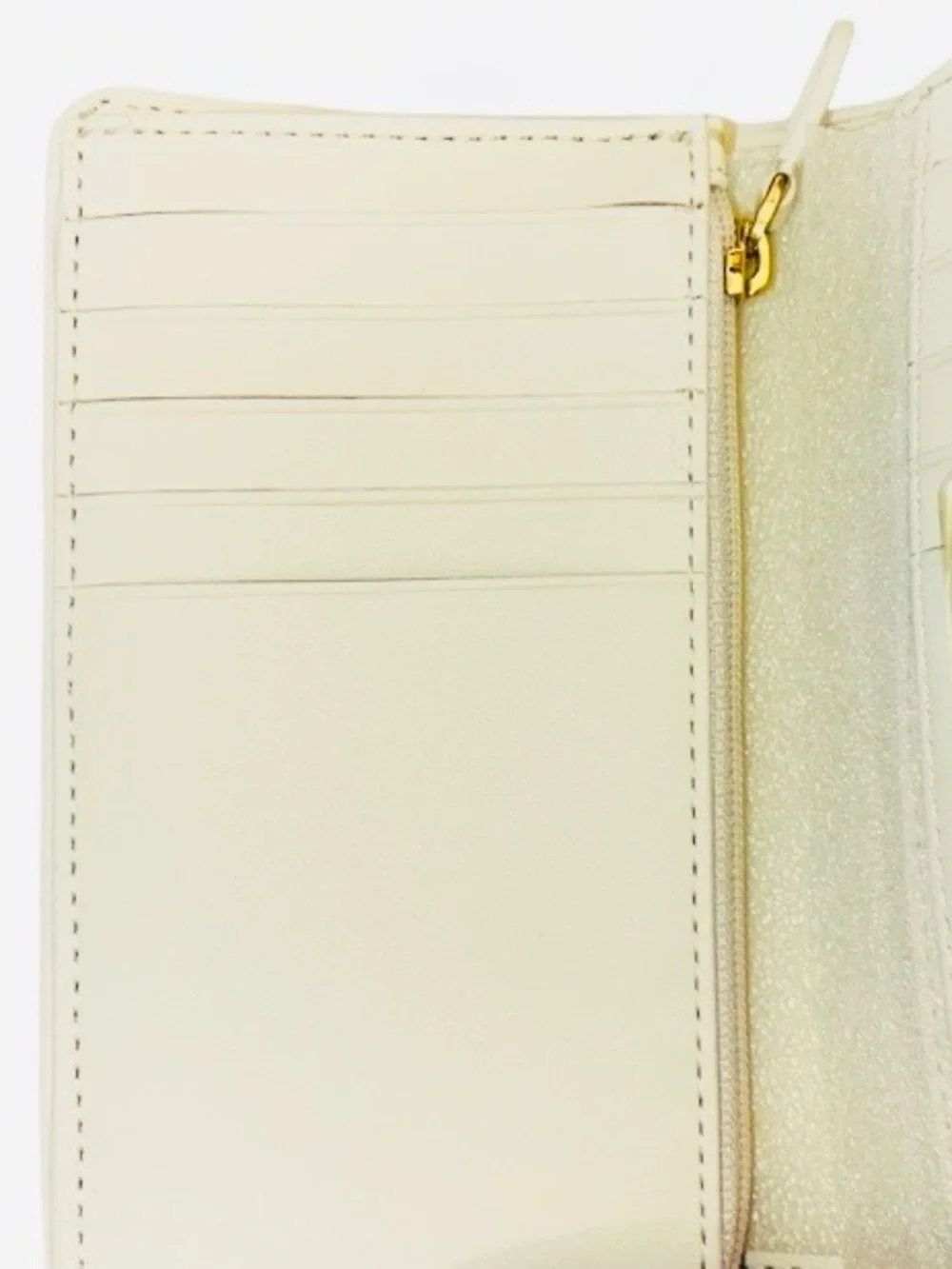 Kate Spade Phoebe Straw Turnlock Medium Wallet Lime NWT